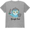 Old Glory Knight Owl Night Funny Pun Youth T Shirt